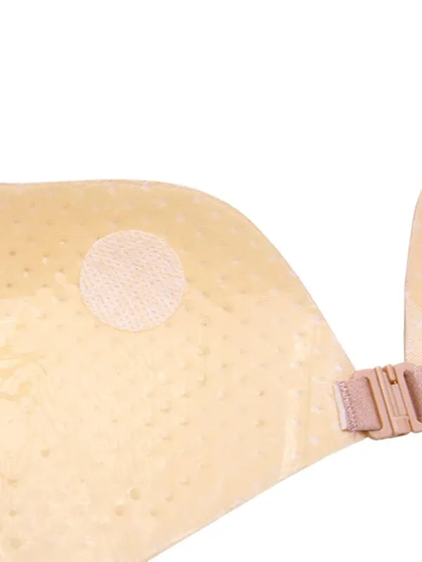 2-Pack Front Closure Strapless Silicone Push Up Bras