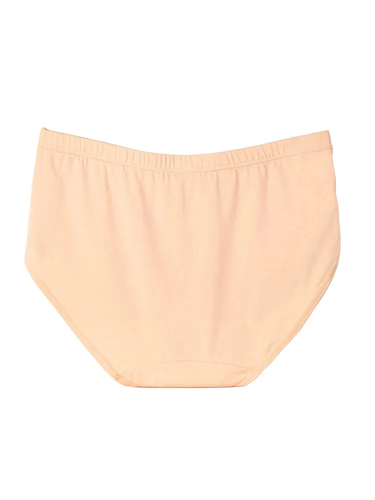 2-Pack Women's Cotton Sheer Elastic Soft Full Coverage Panties
