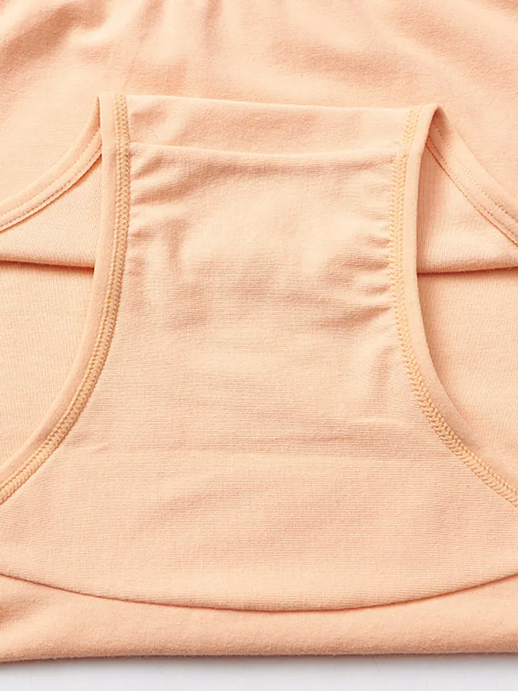 2-Pack Women's Cotton Sheer Elastic Soft Full Coverage Panties
