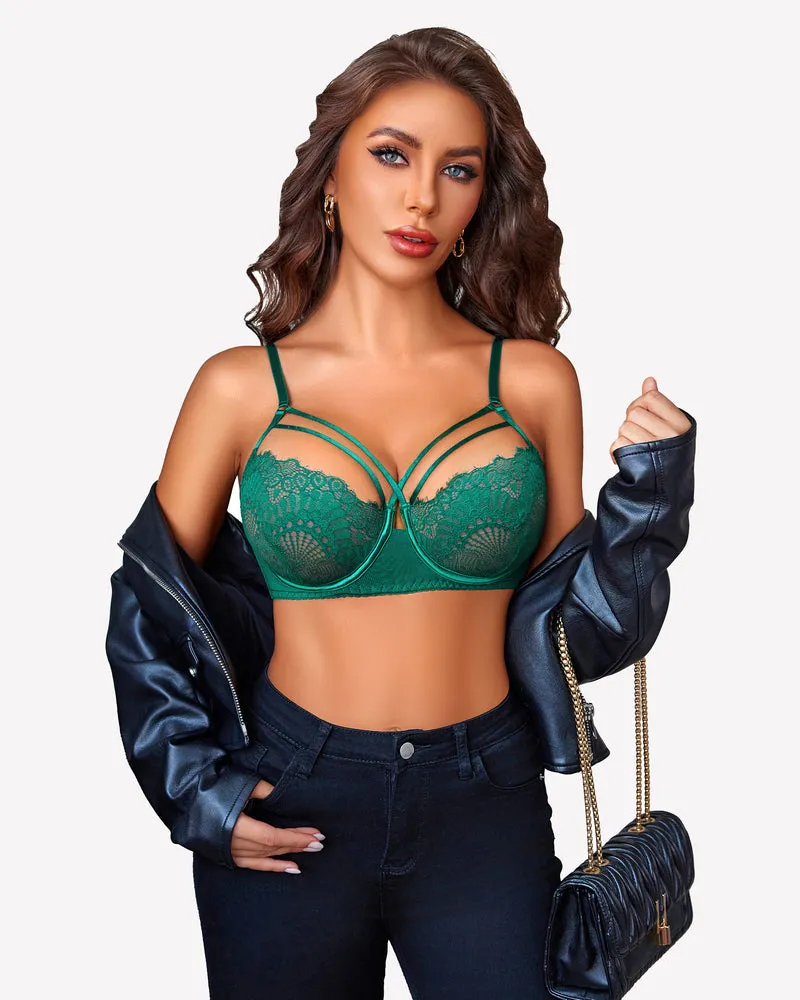 2 Pieces Lace Bra and Panty Sets