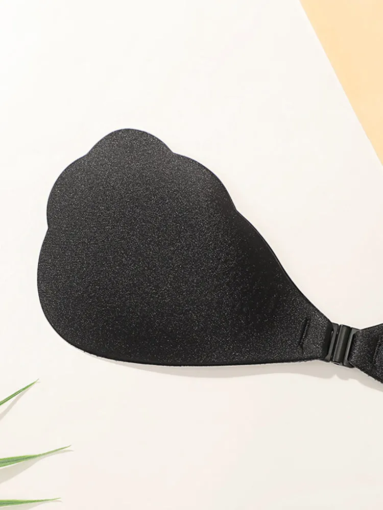 3 Pack Women's Front Closure Push-Up Adhesive Bras