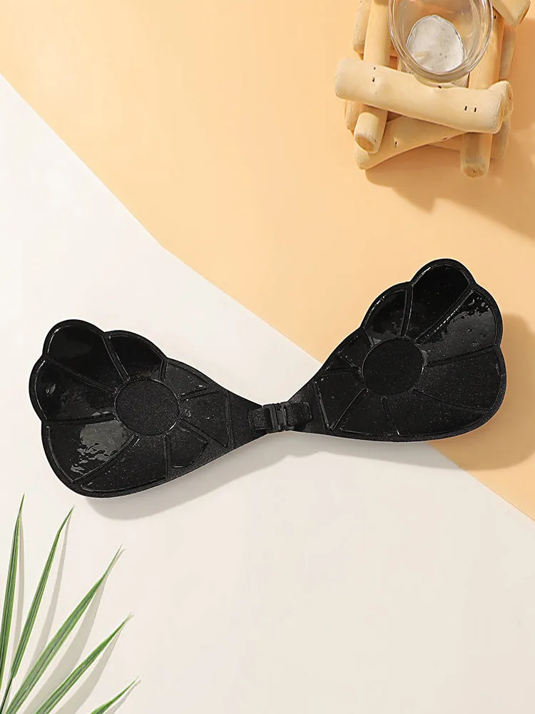 3 Pack Women's Front Closure Push-Up Adhesive Bras