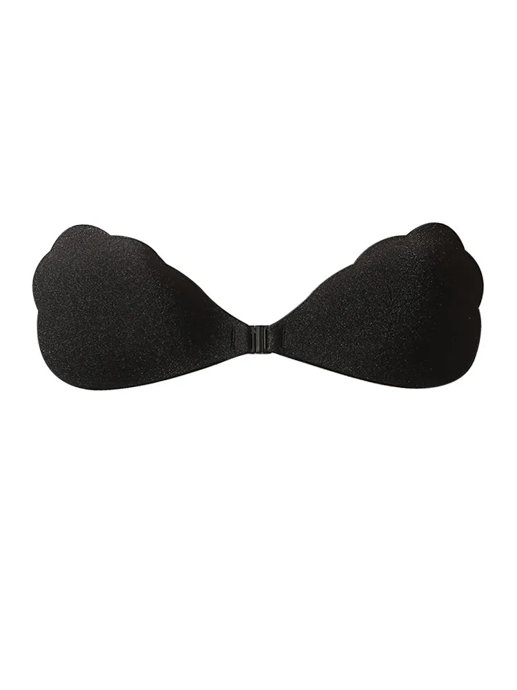 3 Pack Women's Front Closure Push-Up Adhesive Bras