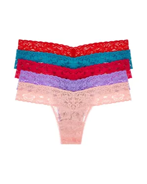 5 Low Rise Thongs