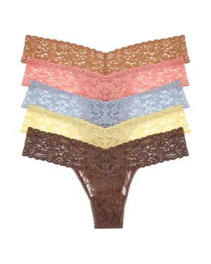 5 Low Rise Thongs