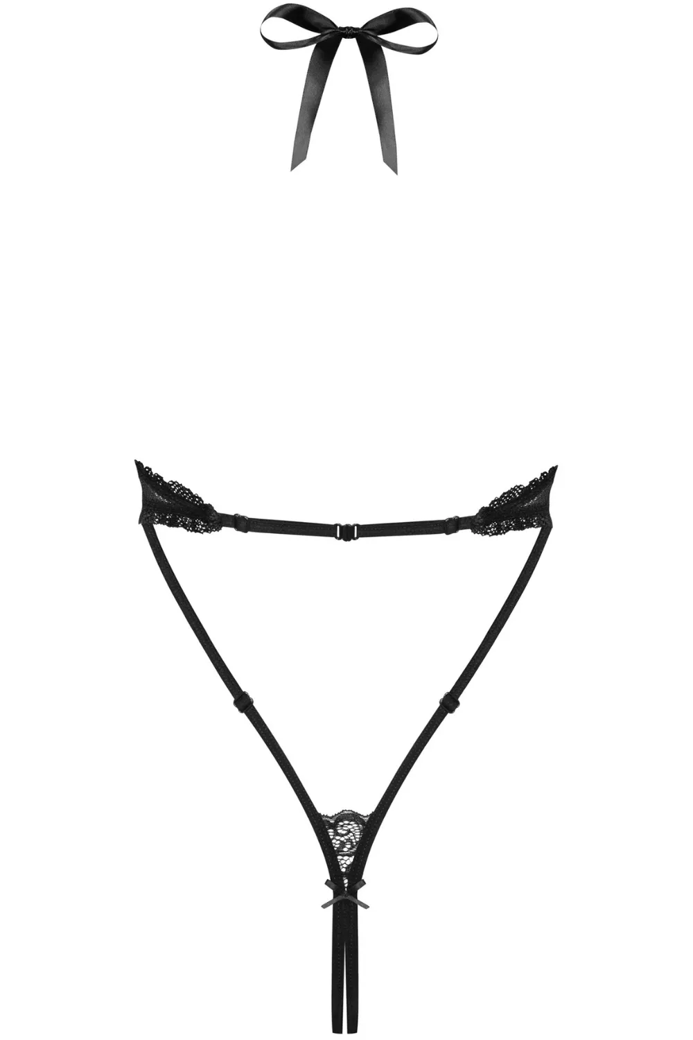830 Crotchless Teddy