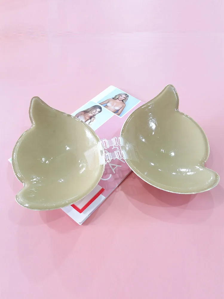 Adhesive Butterfly-Shaped Silicone Push-Up Invisible Bra
