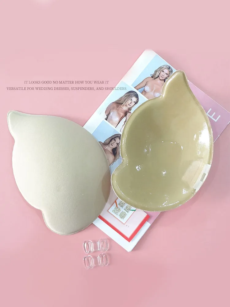 Adhesive Butterfly-Shaped Silicone Push-Up Invisible Bra