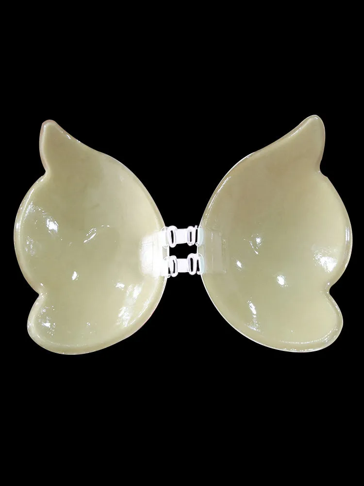 Adhesive Butterfly-Shaped Silicone Push-Up Invisible Bra