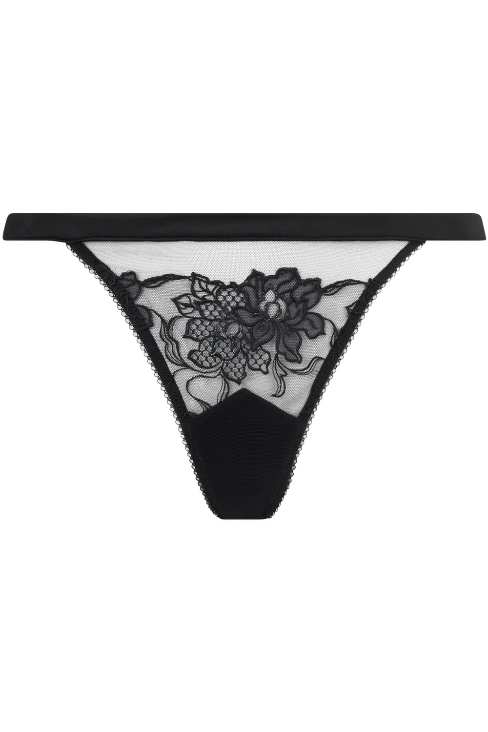 Adorable En Sexy Black Mini Thong