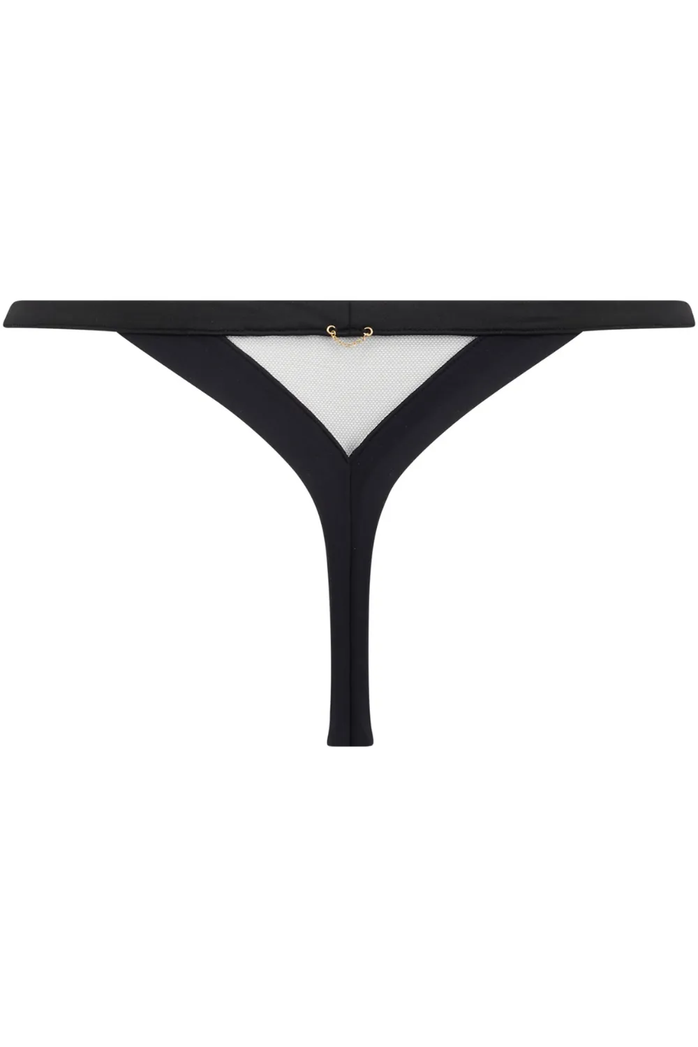 Adorable En Sexy Black Mini Thong