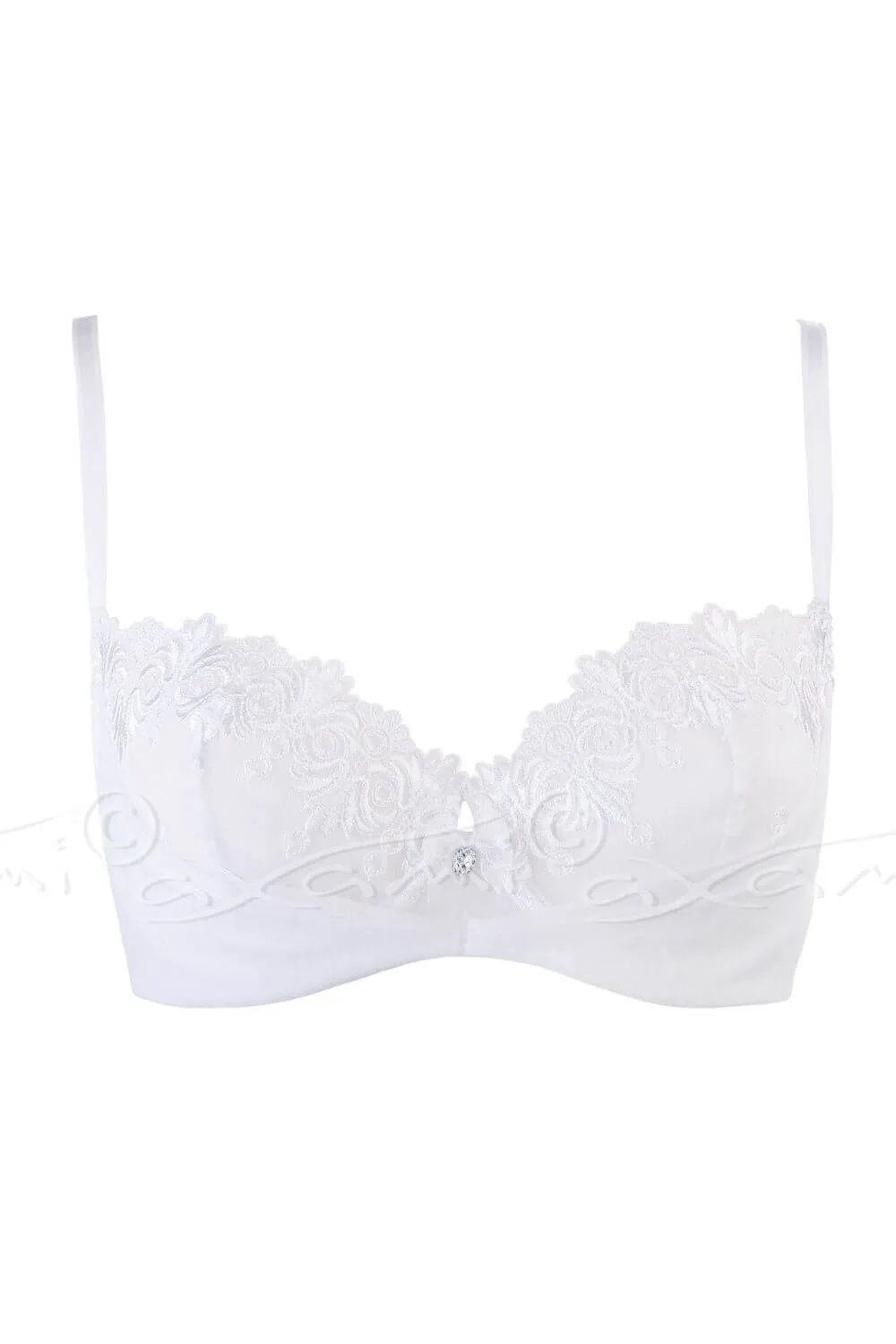 Axami Primrose Unlined Sheer Balconette Bra