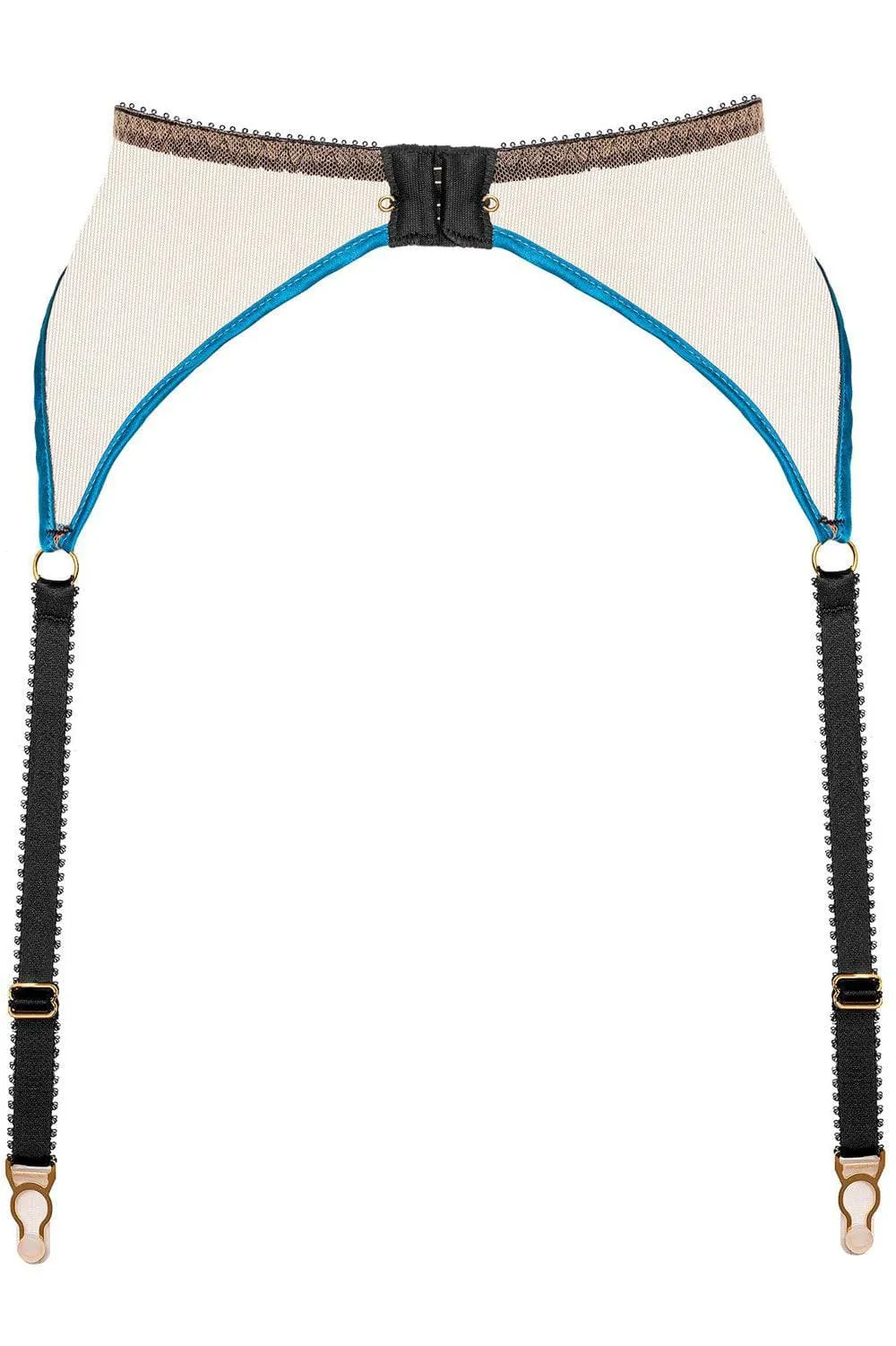 Barbie Suspender in Peacock