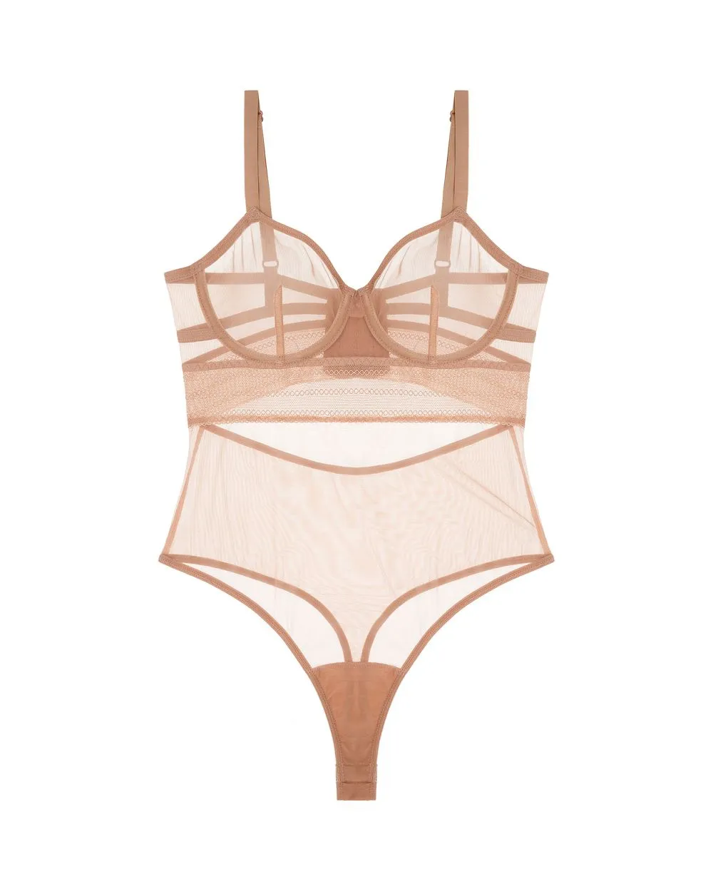 Bare Underwire Bodysuit