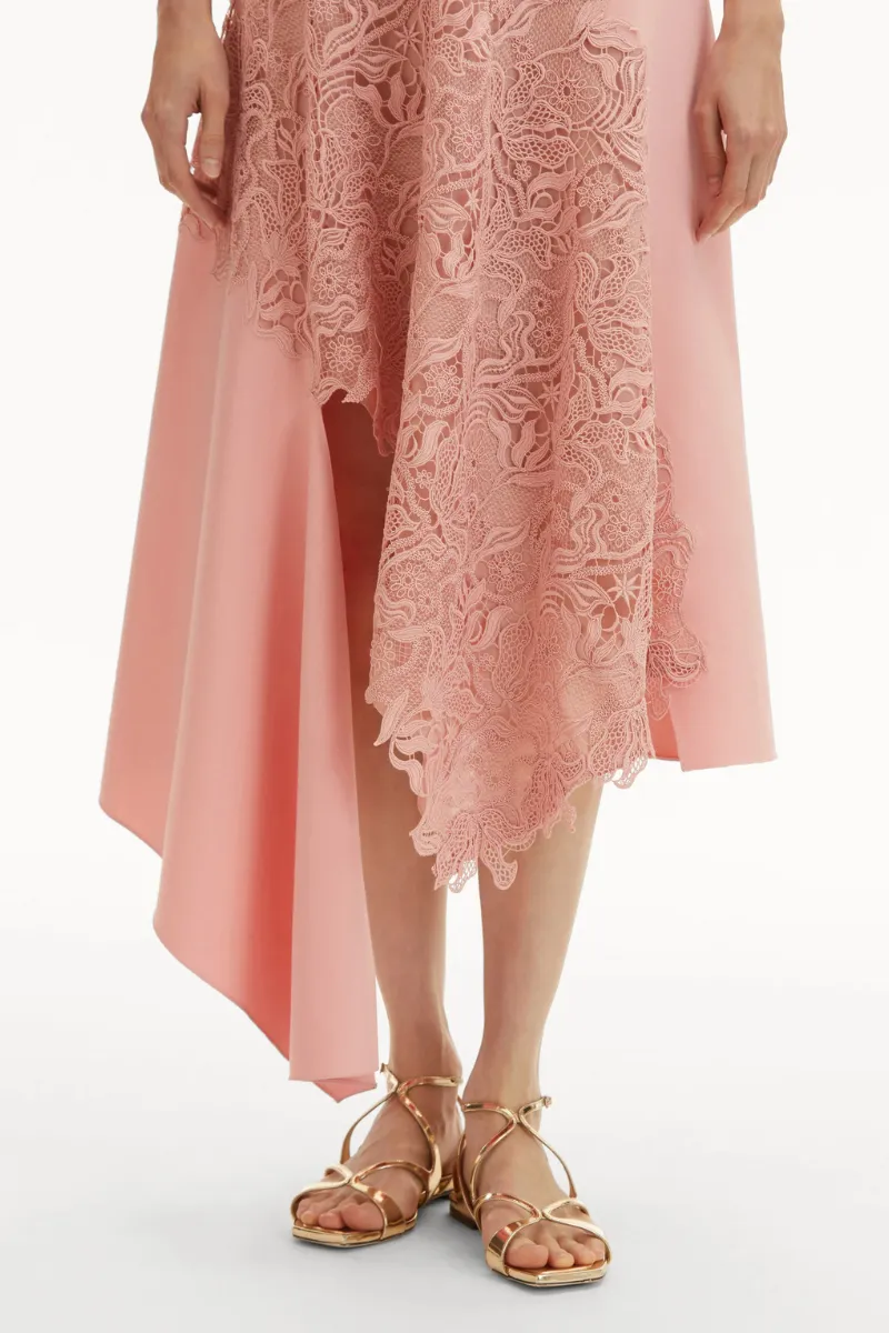 Bellflower Guipure Lace Dress