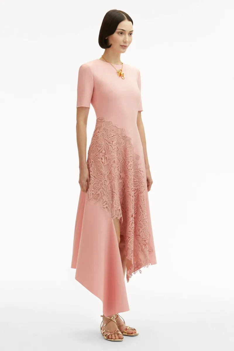 Bellflower Guipure Lace Dress