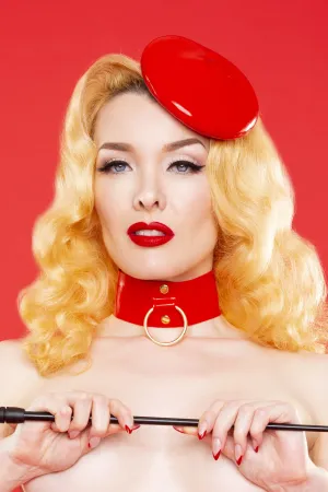 Bettie Page Latex Choker