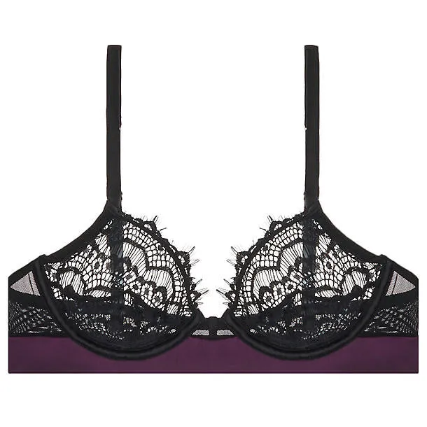 Bisou Bisou Plum Modern Bra