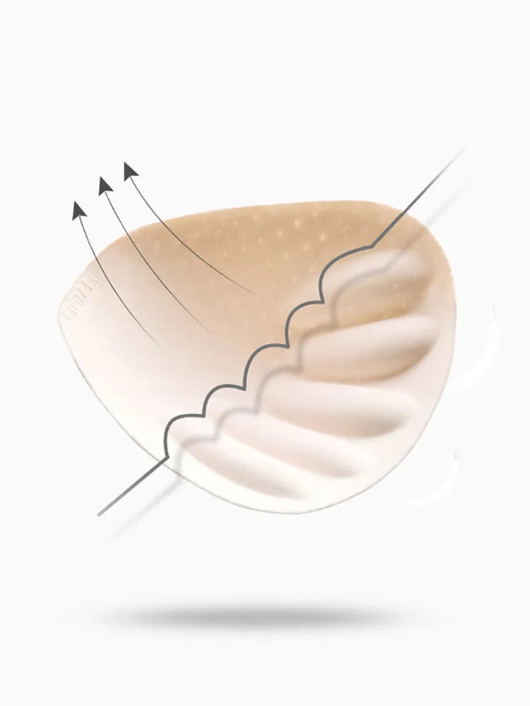 Breathable Push Up Zipper Front Bras
