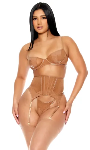 Camilla Satin Glow Lingerie Set