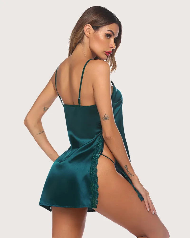 Christmas Satin Nightwear