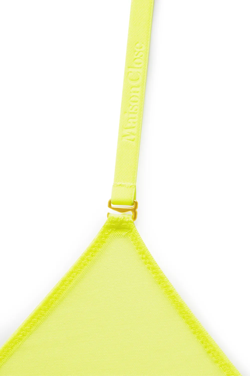 Corps à Corps Wire Bra Neon Yellow