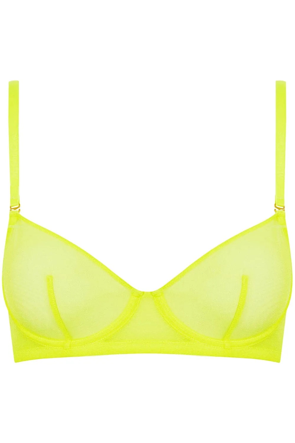 Corps à Corps Wire Bra Neon Yellow
