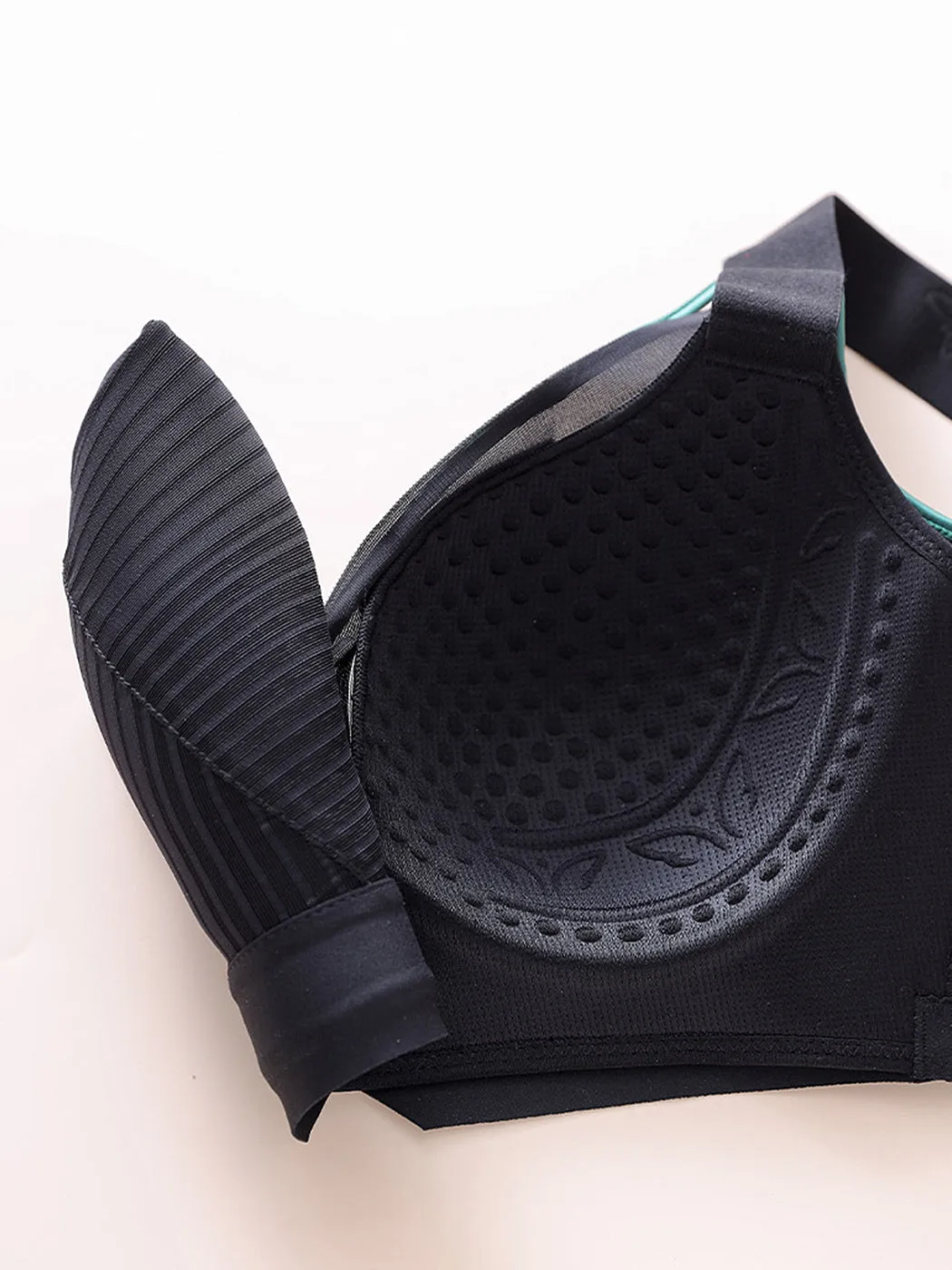 Cute Solid Color Sexy Side Support Wireless Bra