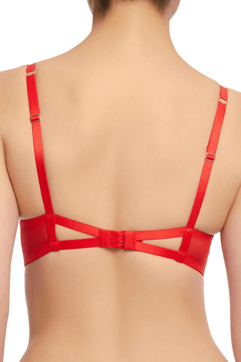 Dita Von Teese Severine Unlined Bra Flame