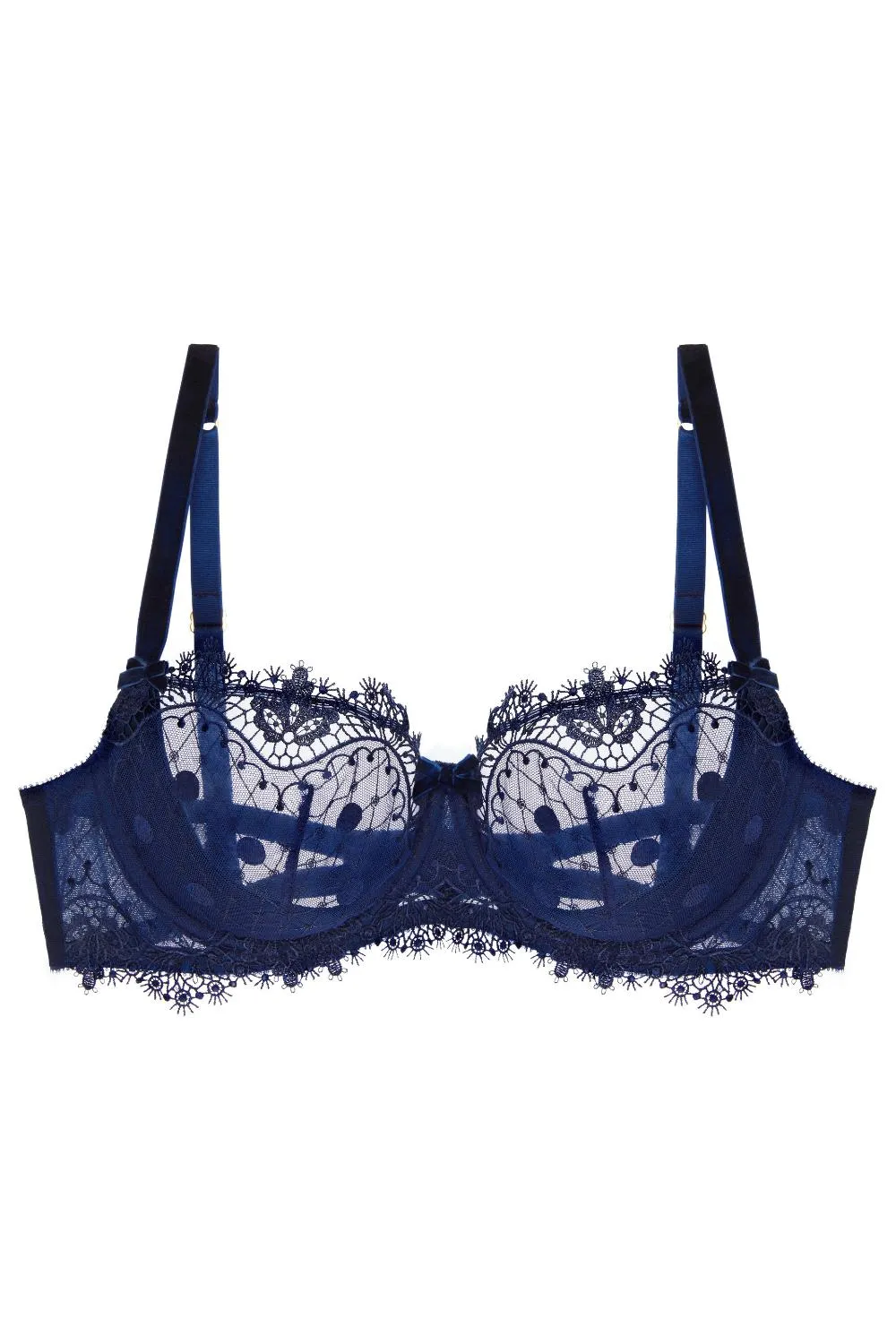 Dita Von Teese Vedette Underwire Bra Navy