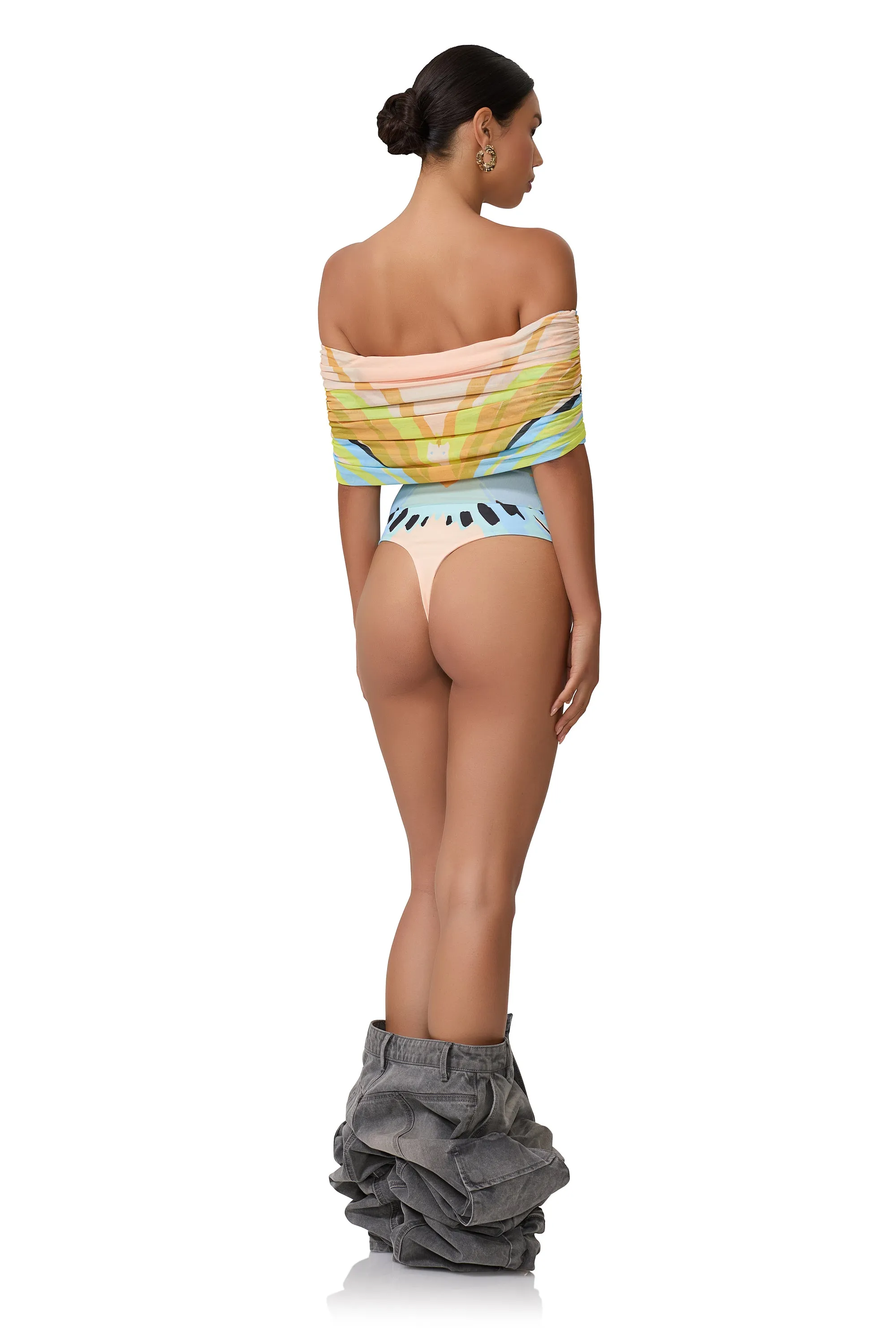 Divya Bodysuit - Bird of Paradise