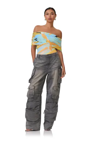 Divya Bodysuit - Bird of Paradise