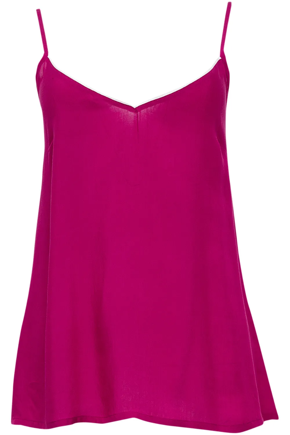 Emmi Modal Camisole Berry, Size UK 14