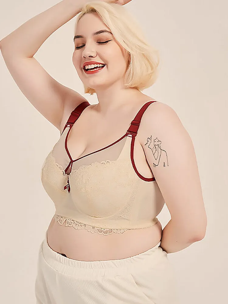 Everyday Ultra-Thin Sexy Lace Push Up Bra