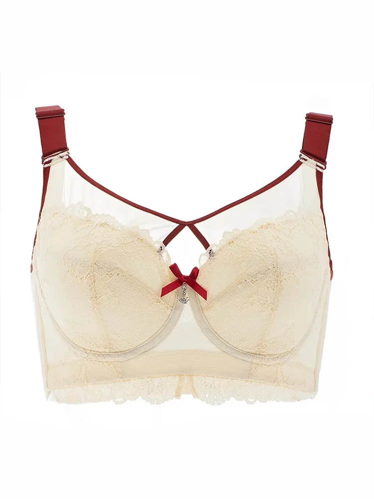 Everyday Ultra-Thin Sexy Lace Push Up Bra