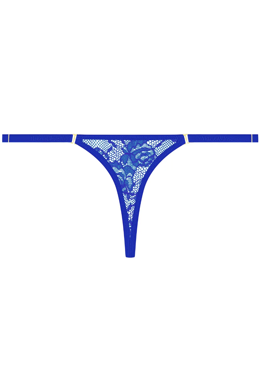 Flashback Lace Mini Thong Blue
