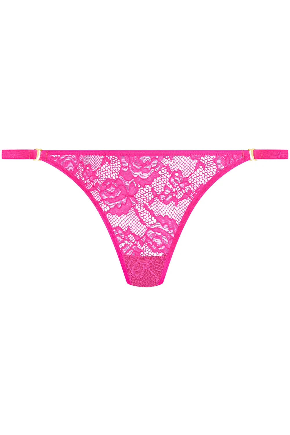 Flashback Lace Mini Thong Pink