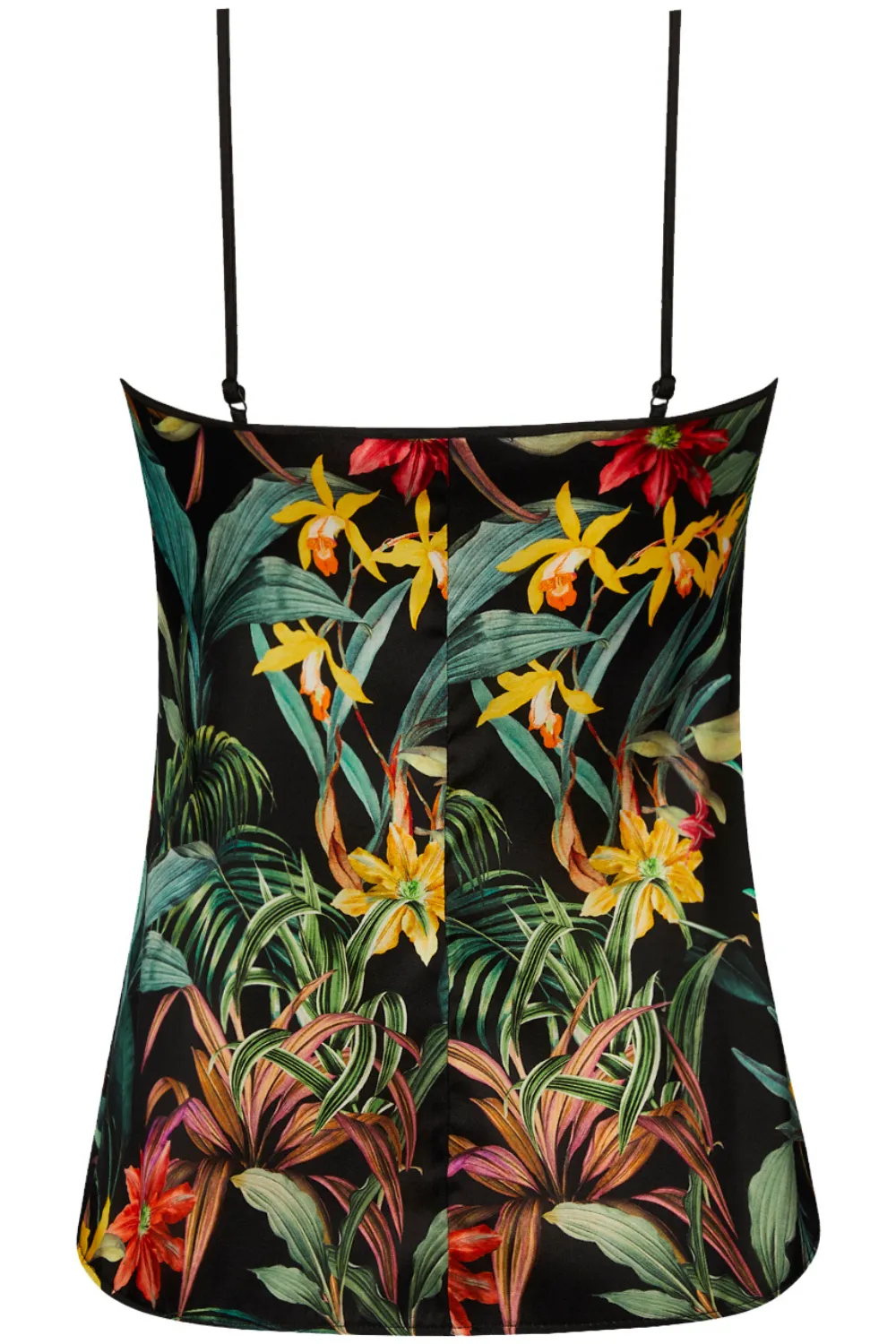 Fleurs Etoiles Silk Camisole