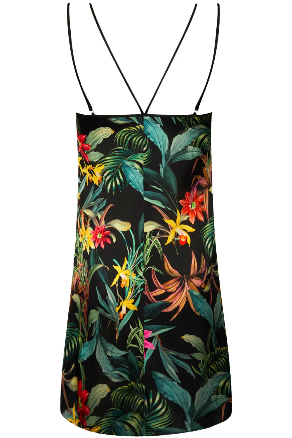 Fleurs Etoiles Silk Nightie