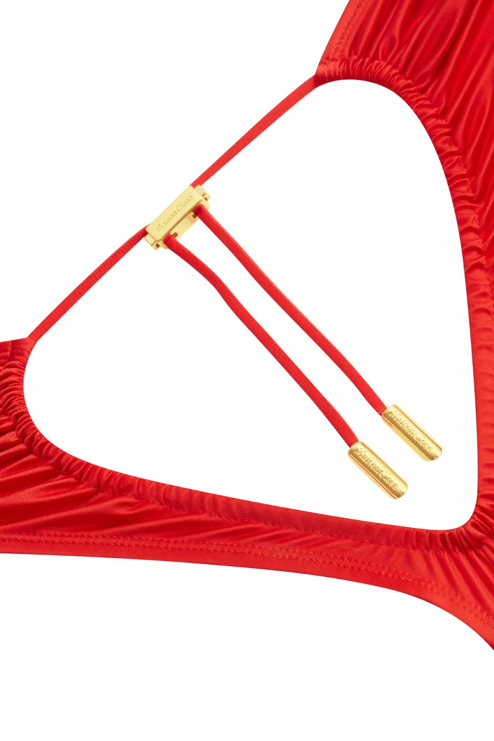 French Kiss Open Back Brief Red
