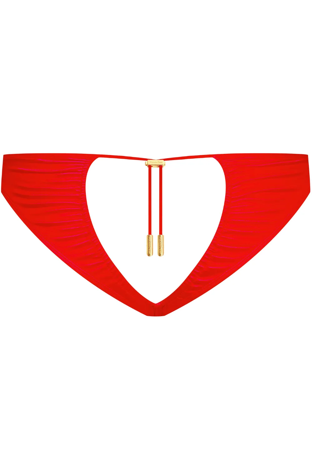 French Kiss Open Back Brief Red
