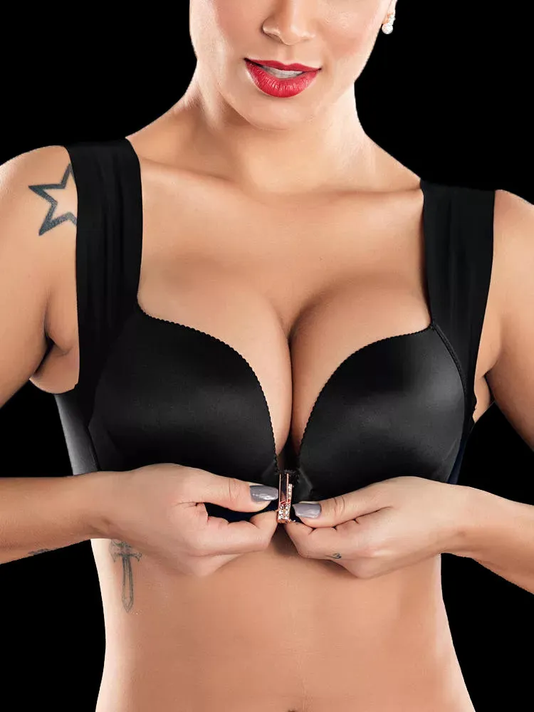 Front Closure T-shirt Wireless Bras