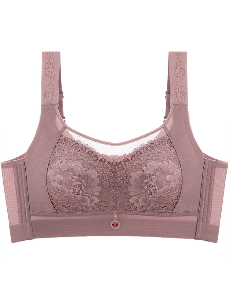 Full Coverage 3D Support Wireless Minimizer Bra