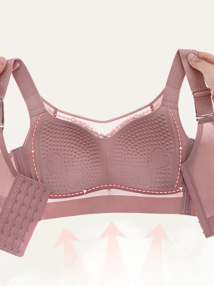 Full Coverage 3D Support Wireless Minimizer Bra
