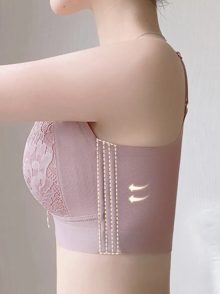Full Coverage 3D Support Wireless Minimizer Bra