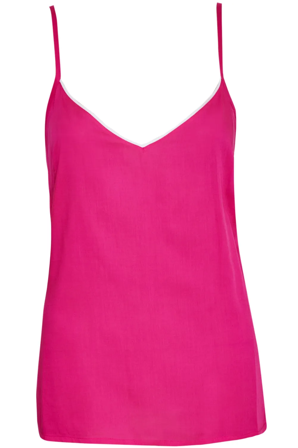 Hailey Modal Camisole Pink, Size UK 14