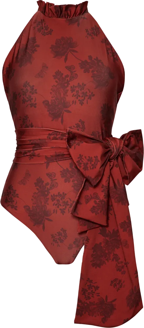 Halter Neck Bodysuit