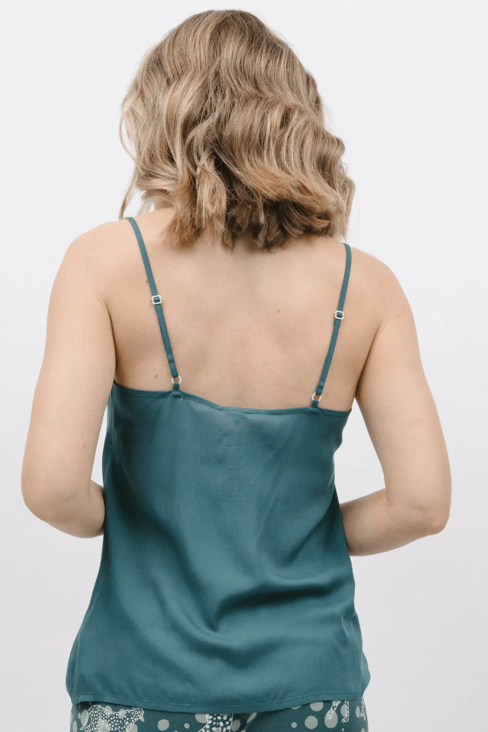 Hannah Modal Camisole Green