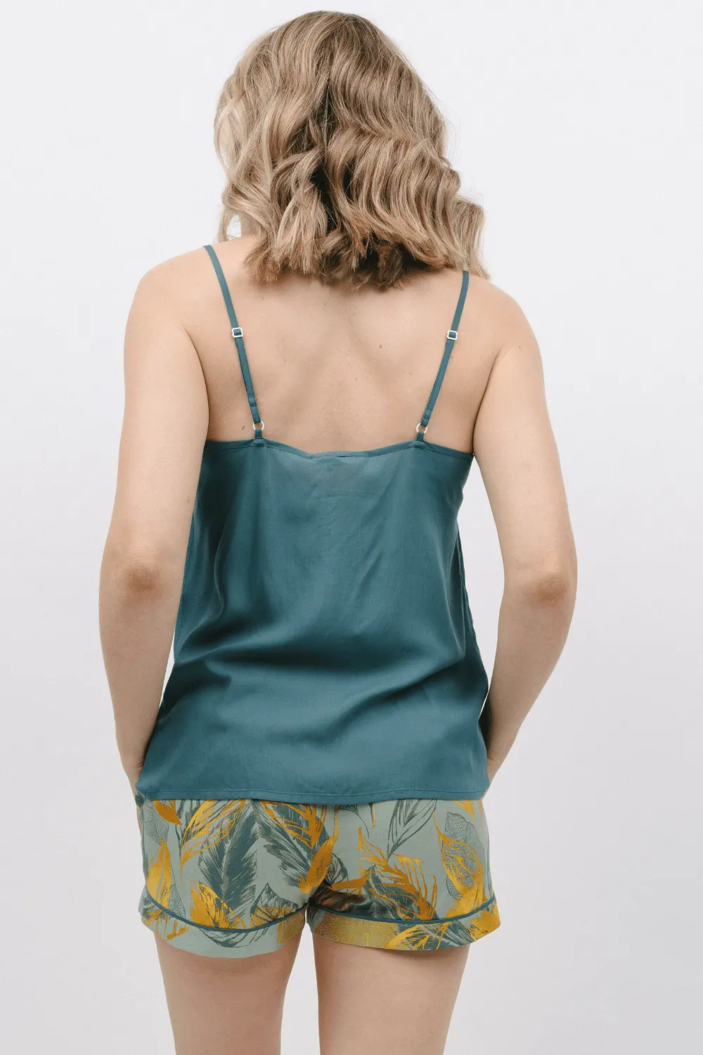 Hannah Modal Camisole Green
