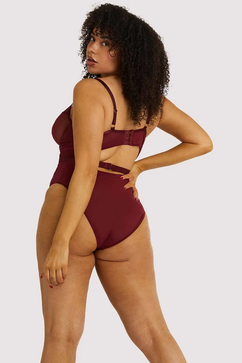 Harper Bordeaux Bodysuit